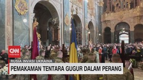 VIDEO: Pemakaman Tentara Gugur Dalam Perang