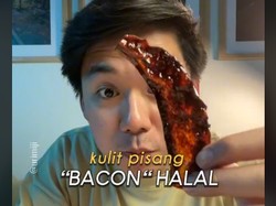 Manfaatkan Kulit Pisang, Netizen Ini Mengolahnya Jadi Bacon Halal