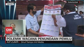 VIDEO: Editorial View: Polemik Wacana Penundaan Pemilu