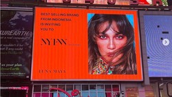 Deretan Wajah Artis Indonesia Mejeng di Times Square New York