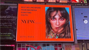 Deretan Wajah Artis Indonesia Mejeng di Times Square New York