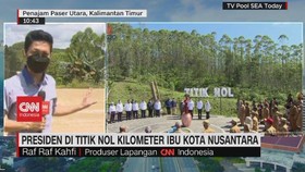 VIDEO: Presiden di Titik Nol Kilometer Ibu Kota Nusantara