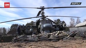 VIDEO: Helikopter Tempur Rusia Bersiap Menyerang Ukraina