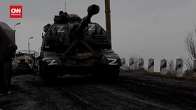 VIDEO: Arti Huruf V dan Z Di Tank Dan Kendaraan Tempur Rusia