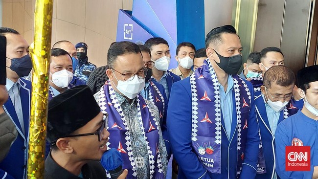AHY menyebut wacana dirinya berduet dengan Anies Baswedan di Pilpres 2024 adalah hal wajar dan bagian dari suara rakyat.