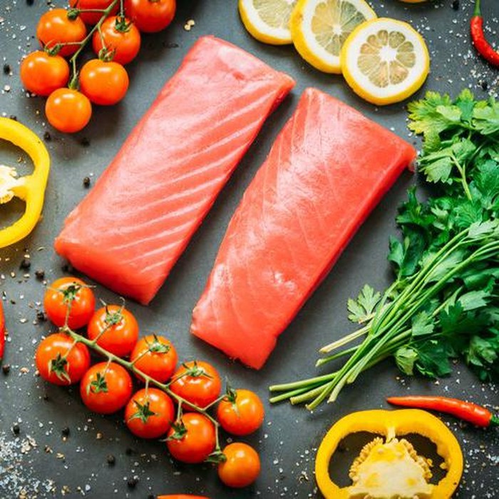 Ilustrasi ikan tuna