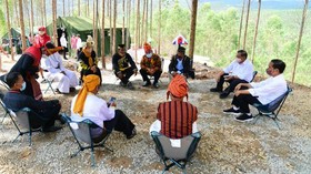 Jokowi Minta Restu Masyarakat Dayak Bangun IKN: Apakah Saudara Dukung?