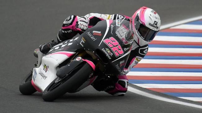 Ana Carrasco, pembalap wanita yang tampil di Moto3 melakoni perjalanan hampir 17 jam menuju MotoGP Mandalika 2022 di Sirkuit Mandalika, 18-20 Maret.