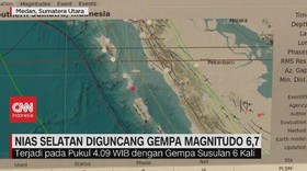 VIDEO: Nias Selatan Diguncang Gempa Magnitudo 6,7