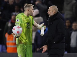 City Imbang, Guardiola Adu Mulut dengan Kiper Palace