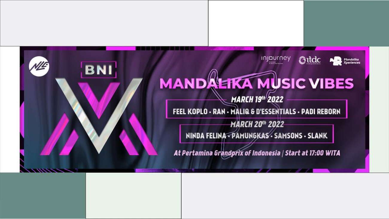 BNI Mandalika Music Vibes Bakal Semarakkan Ajang MotoGP 2022