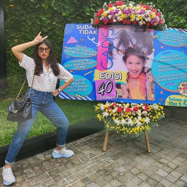 Genap 40 Tahun, Intip 6 Potret Perayaan Ultah Dian Sastrowardoyo