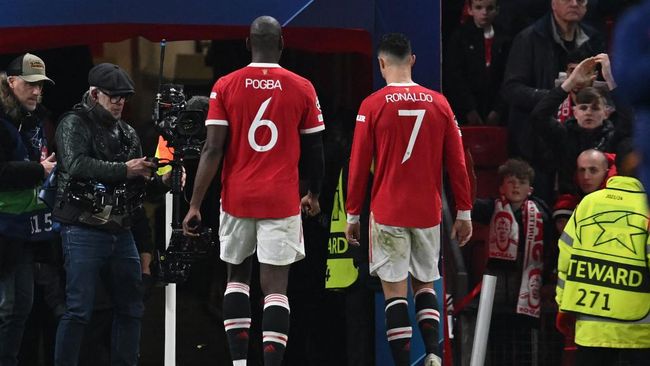 Pogba Almost Angry Kicked by Maguire, Ronaldo Makes Calm