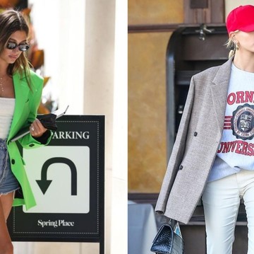 Ide Padu padan Blazer ala Hailey Bieber, Classy Hingga Sporty!