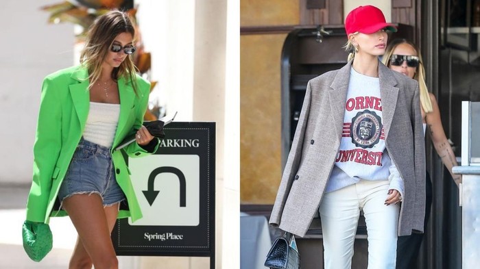 Ide Padu padan Blazer ala Hailey Bieber, Classy Hingga Sporty! Ide Padu padan Blazer ala Hailey Bieber, Classy Hingga Sporty!