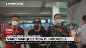 VIDEO: Marc Marquez dan Alex Marquez Tiba di Indonesia
