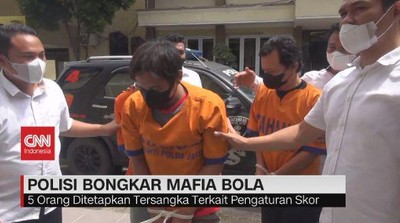 img-title VIDEO: Polisi Bongkar Mafia Bola