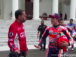 Jokowi Bertemu Rider MotoGP di Istana, Bahas Apa Sih?