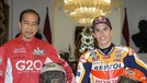Para pebalap MotoGP melakukan parade dan bertemu dengan presiden Jokowi di Istana Negara Rabu &lpar;16&sol;3&rpar;&period; Yuk&comma; intip momennya&excl;