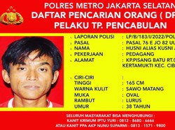 Dicari Polisi, Ini Tampang Tukang Siomai DPO Pencabulan Anak di Jaksel