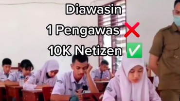 img-title Ujian Sekolah Diawasi 10 Ribu Netizen, Murid Tak Bisa Berkutik