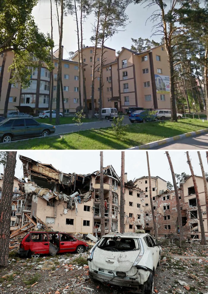 Ada 137 orang tewas di hari pertama penyerangan Rusia kepada Ukraina. / Foto: boredpanda.com