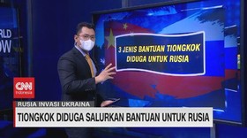 VIDEO: 3 Jenis Bantuan Tiongkok Diduga Untuk Rusia