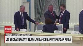 VIDEO: Uni Eropa Sepakati Sejumlah Sanksi Baru Terhadap Rusia