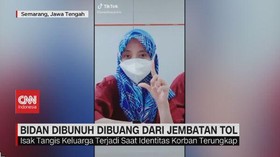 VIDEO: Bidan Dibunuh Dibuang dari Jembatan Tol