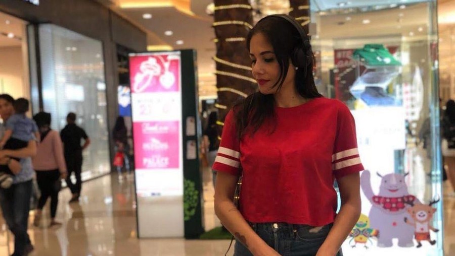 DJ Chantal Dewi ditangkap terkait kasus narkoba di apartemen Cilandak, Jaksel, Rabu (16/3/2022).