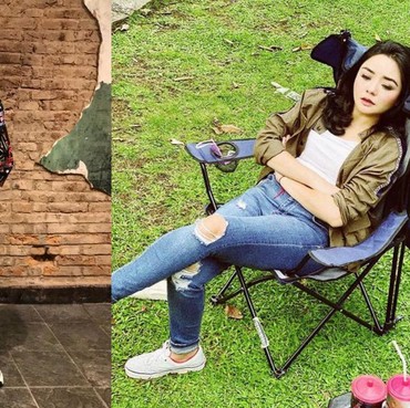 8 Potret Outfit Gita Sinaga yang Modis Suka Tampil Kasual & Boyish