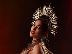 Jessica Iskandar Pemotretan Hamil Pakai Bikini Emas, Disebut Mirip Beyonce