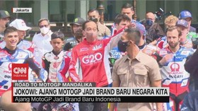 VIDEO: Jokowi: Ajang MotoGP Jadi Brand Baru Negara Kita