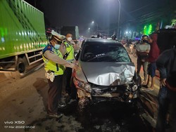 Mobil Tabrak 7 Kendaraan di Tangerang, 1 Orang Tewas-5 Terluka