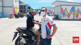 Panas Sirkuit Mandalika Bikin Kru MotoGP Sulit Buka Mata