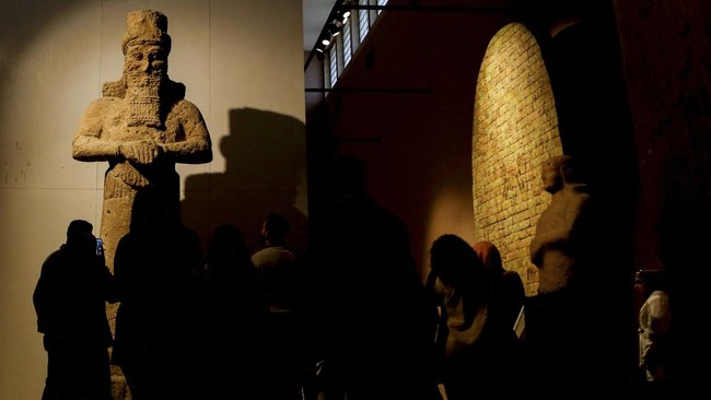 FOTO: Museum Nasional Irak Kembali Buka Pintu Usai Tutup 3 Tahun