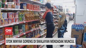 VIDEO: Stok Minyak Goreng di Swalayan Mendadak Muncul