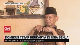 VIDEO: Komikus Tetap Berkarya di Usia Senja