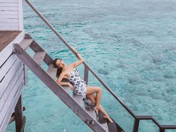 Intip 9 Potret Olivia Aten Miss Global yang Hobi Traveling