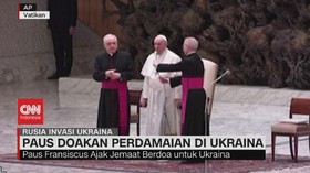 VIDEO: Paus Fransiscus Doakan Perdamaian di Ukraina