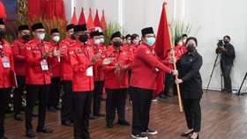 Puan Lantik Anak Budi Gunawan Jadi Ketum Banteng Muda Indonesia PDIP