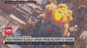 VIDEO: Rusia Pamerkan Sejumlah Capaian Operasi Militernya di Ukraina