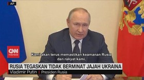 VIDEO: Rusia Tegaskan Tidak Berminat Jajah Ukraina