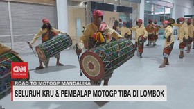 VIDEO: Seluruh Kru & Pembalap MotoGP Tiba di Lombok