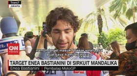 VIDEO: Target Enea Bastianini, Pembalap Asal Italia di Mandalika Race