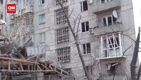 VIDEO: Rusia Sebut Rudal Ukraina Serang Kota Make-Yevka, 10 Tewas