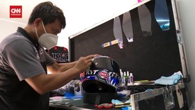 VIDEO: Kisah Pria Kebumen Teknisi Helm Rider Motogp Enea Bastianini