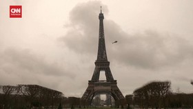 VIDEO: Tinggi Menara Eiffel Paris Tambah 6 Meter