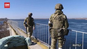 VIDEO: PLTA Kherson Dikuasai Militer Rusia, Jadi Lokasi Pengungsian