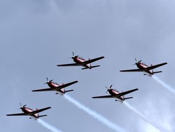 Kecanggihan Pesawat & Helikopter Menari yang Meriahkan HUT ke-78 RI